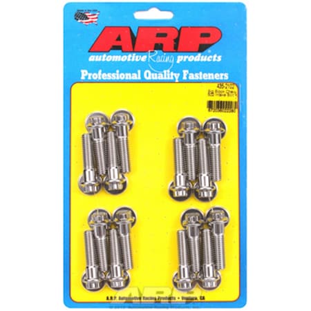 Arp Bb Chevy 502 Stainless Steel 12 Point Intake Manifold Bolt Kit A14-4352102